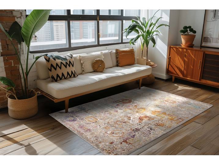 Kurzflorteppich Blazing Star 725 Multicolor 133 x 190cm Andere