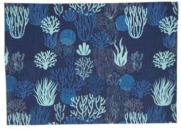 Saro Lifestyle Ocean Depths Coral Placemat (Set of 4)