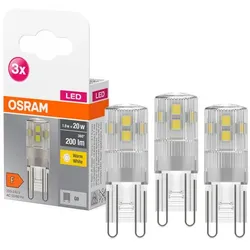 Osram LED Stiftsockellampe G9/1,9 Watt/Energie F Kunststoff