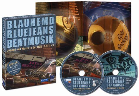 André Meier - Blauhemd, Bluejeans, Beatmusik - Jugend und Musik in der DDR (Teil 1-3; Bonus CD mit Puhdys, Silly, Renft u. v. a.) [2 DVDs] - Preis vom 09.10.2026 07:28:09 h
