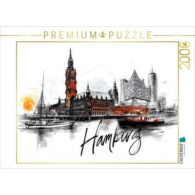 CALVENDO Puzzle Hamburg | 2000 Teile Lege-Größe 90x67cm Foto-Puzzle für glückliche Stunden, Sonstige von , Calvendo Puzzle