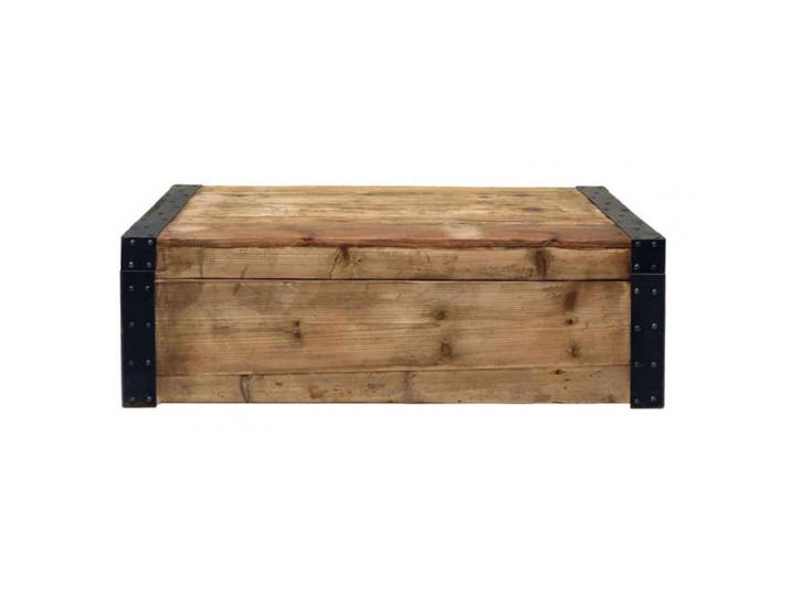 Table basse en bois marron