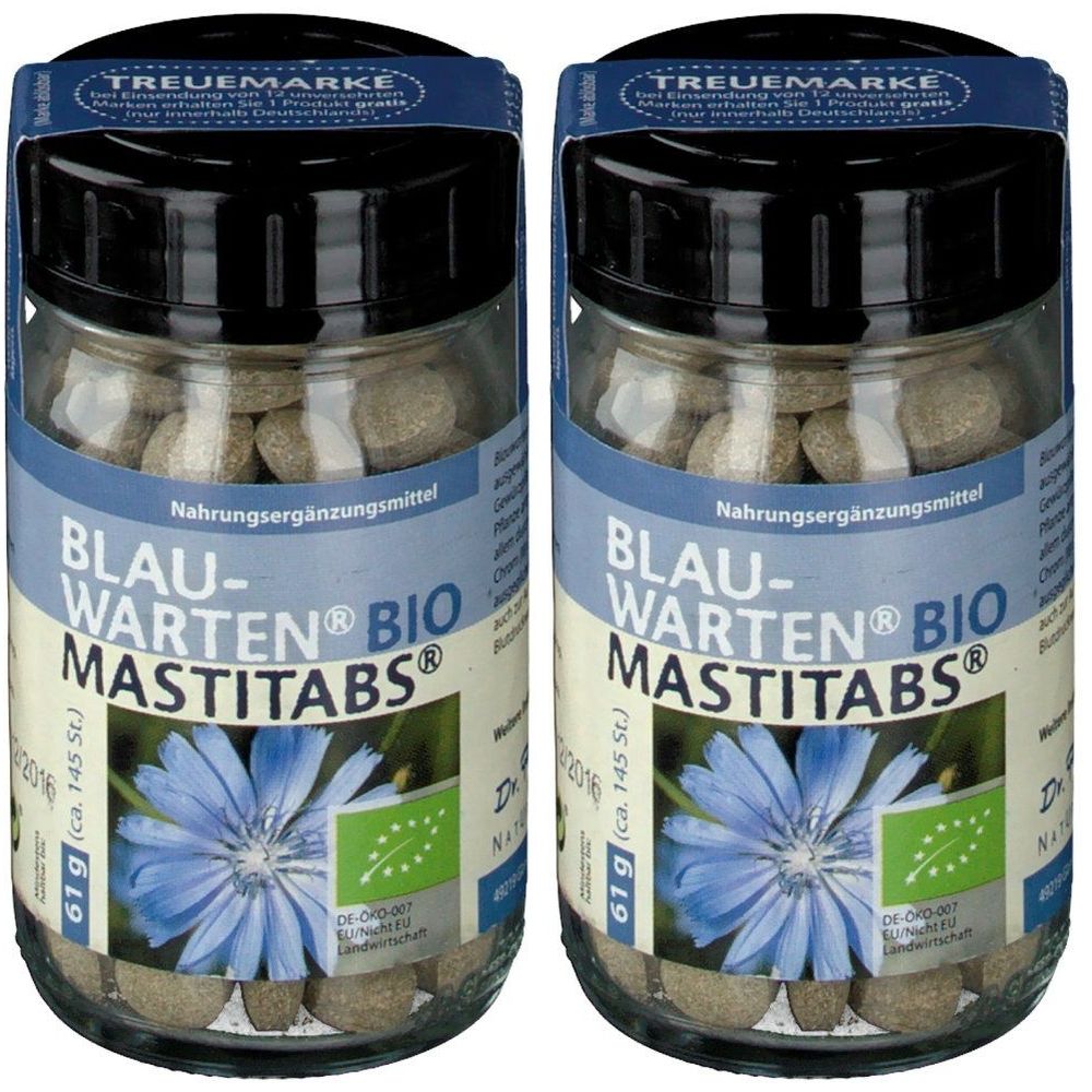 Blauwarten Bio Mastitabs Dr.Pandalis Tabletten 2x 2x145 St