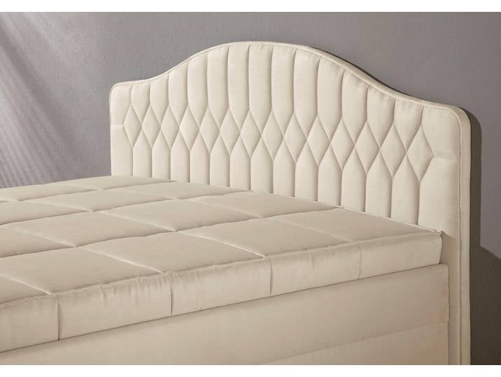 Polsterbett MAINTAL, beige (creme), B:150cm, Betten, Polsterbett
