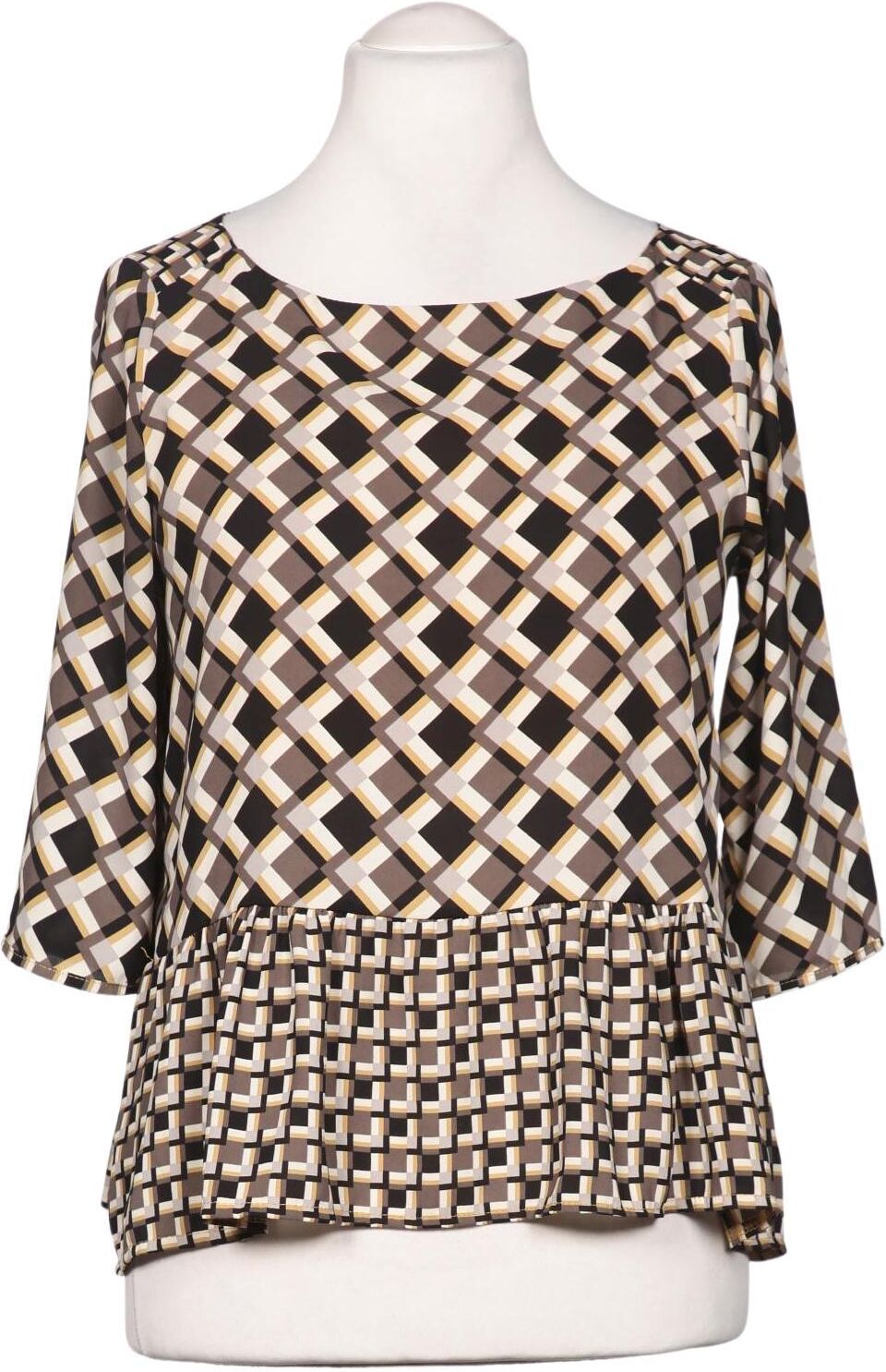miss miss Damen Bluse, Mehrfarbig, Gr. L, Synthetik - Second Hand