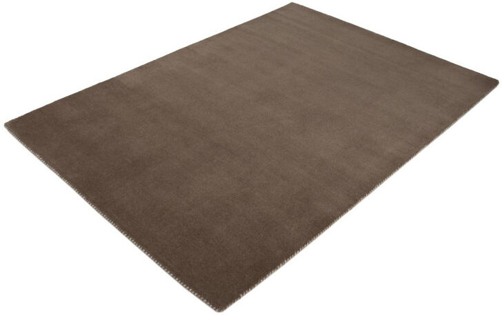 Carpetfine Wool Hand Woven Area Rug Taupe Rectangle 120 x 170cm