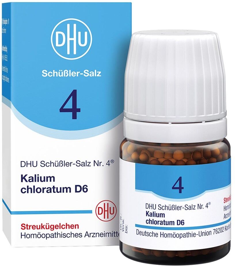 DHU Schüßler-Salz Nummer 4 Kalium chlorat. D6 Globuli