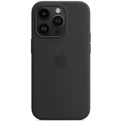 Apple iPhone 14 Pro MagSafe Silikon Hülle - Mitternacht/Midnight