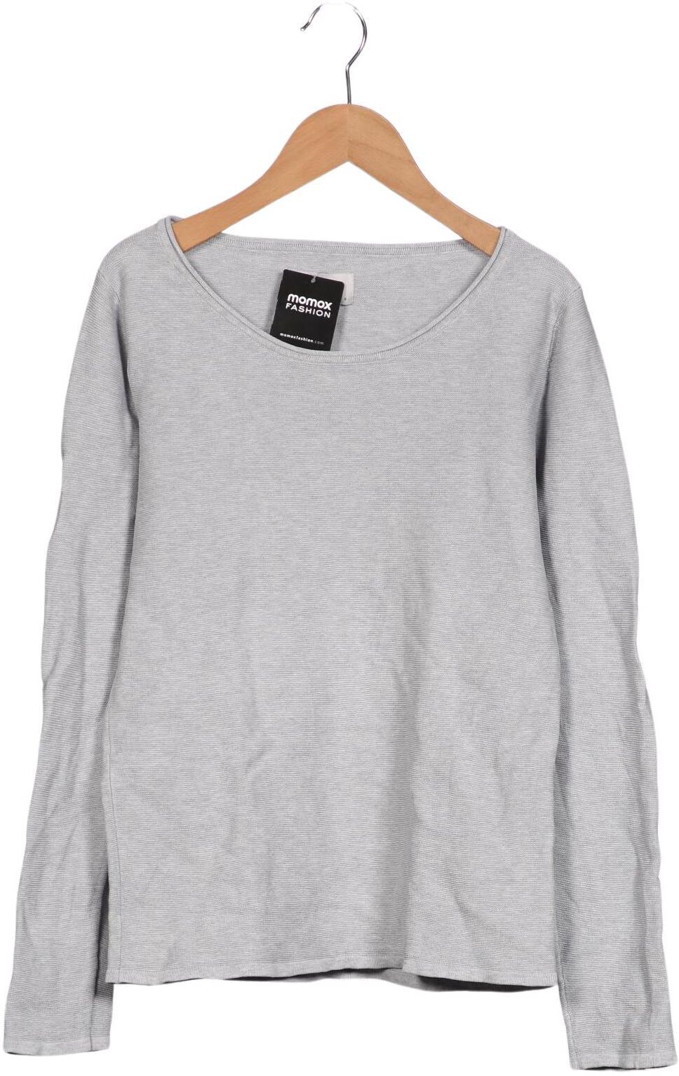 Minimum Damen Pullover, Grau, Gr. S, Baumwolle - Second Hand