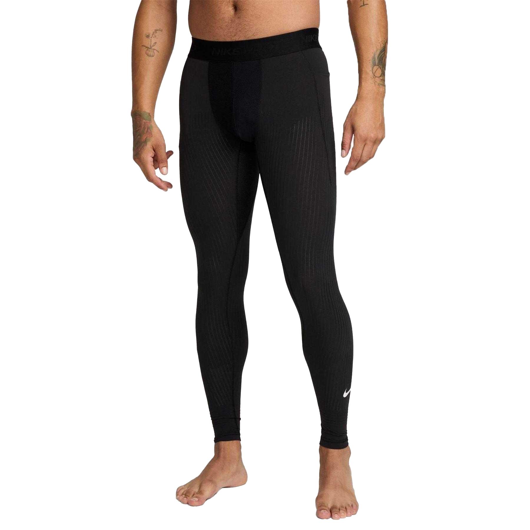 Nike - "Recovery" Strumpfhosen für Herren (Schwarz/Weiß)