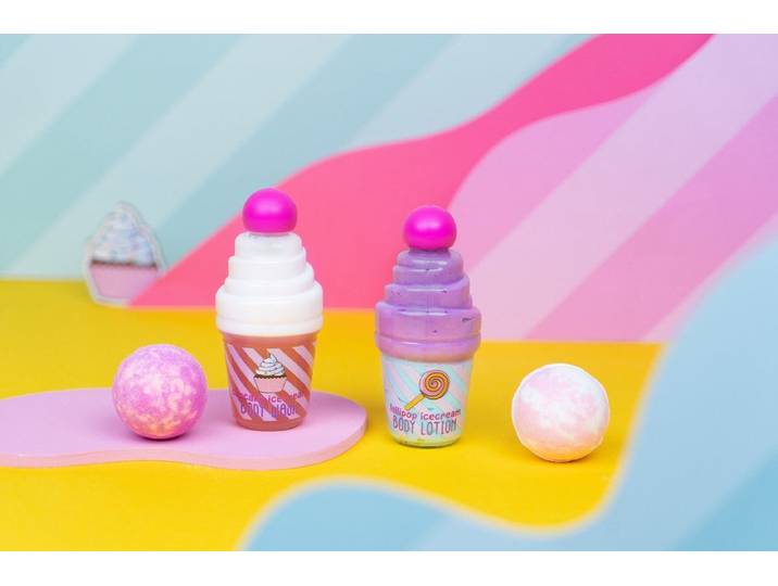 Create it! Candy Explosion - Badset - Bodywash Bodylotion Bruisballen