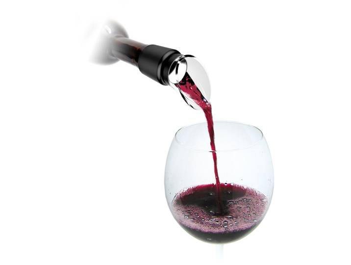 Weinaccessoires Wine & more schwarz Kunststoff Nicht spülmaschinenfest