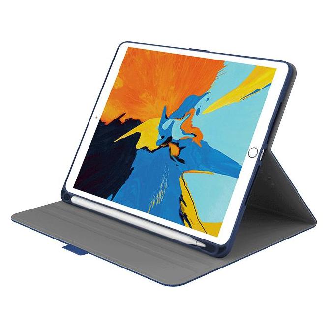 Cygnett TekView Slim Case for iPad 10.2" (2019) devices with Apple Pencil holder - Navy/Blue (Apple iPad 2019 (7. Gen), Apple iPad 2020 (8. Gen), Apple iPad 2021 (9. Gen)) (CY3063TEKVI)