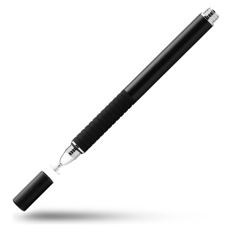 Techsuit - Stylus-Stift (JC02-2) - Aluminiumlegierung, Android, iOS, Microsoft - Schwarz (74051283)