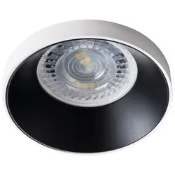 Kanlux Einbau-Downlight "SIMEN" max. 10W Ø75 Weiß/Schwarz
