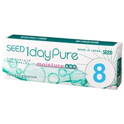 Seed 1dayPure moisture for astigmatism 8er