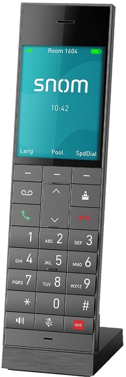 Snom HM2 DECT handset hoteltelefoon met oplader
