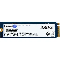 Kingston DC2000B PCIe 4.0 NVMe M.2 SSD - 480GB