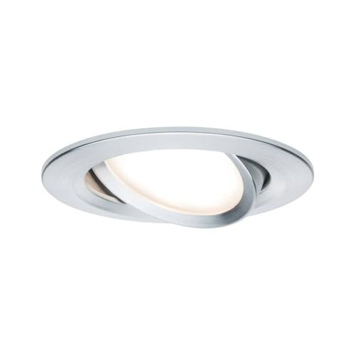 Paulmann Nova Inbouwlamp LED 6.5W Aluminium Zilver
