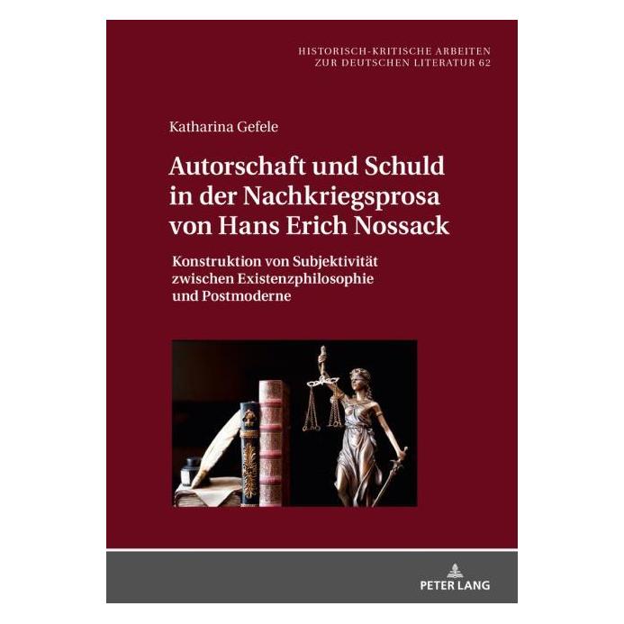Peter Lang Gefele:Autorschaft und Schuld in der Na (Deutsch, Hardcover, Katharina Gefele) (67839647)