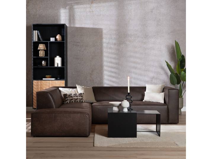 Bronx71 Ecksofa Memphis Leder braun links