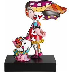 Goebel, Deko Figuren + Skulpturen, Figur Romero Britto - My Lovely Friend, Porzellan, Bunt, Limited Edition, 66453151