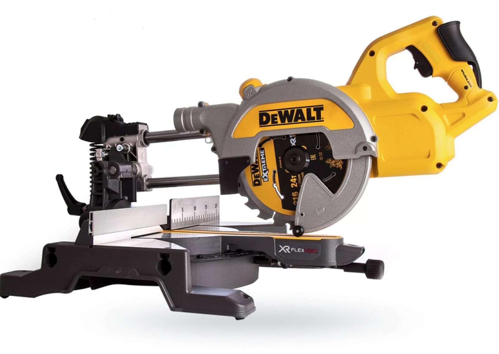 DeWalt Radiale verstekzaag XR FLEXVOLT 54V borstelloos, 216 mm - DCS777N-XJ
