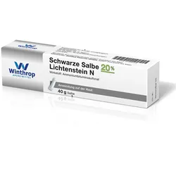 Schwarze Salbe 20% Lichtenstein N 40 g