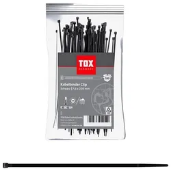 TOX 100er-Pack Kabelbinder »Clip« 250 mm