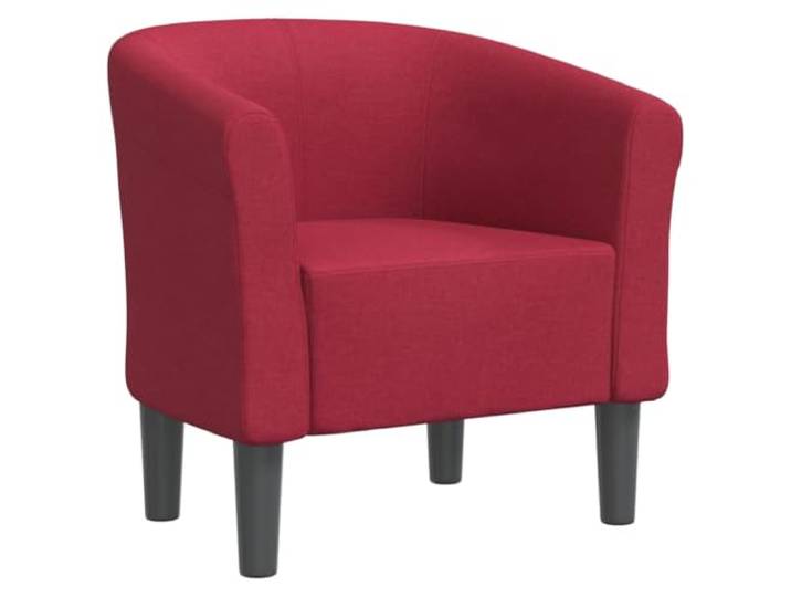 Heofavd Clubsessel Weinrot Moderner Polstersessel aus Stoff 70x56x68 cm