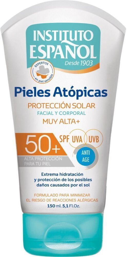 Instituto Español Atopic Skin Facial and Body Sun Protection SPF50+