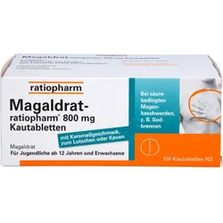 Magaldrat-Ratiopharm 800mg Tabletten 100 ST