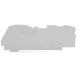 WAGO 2106-1391 Abschluss Zwischenplatte Grau 100 St.