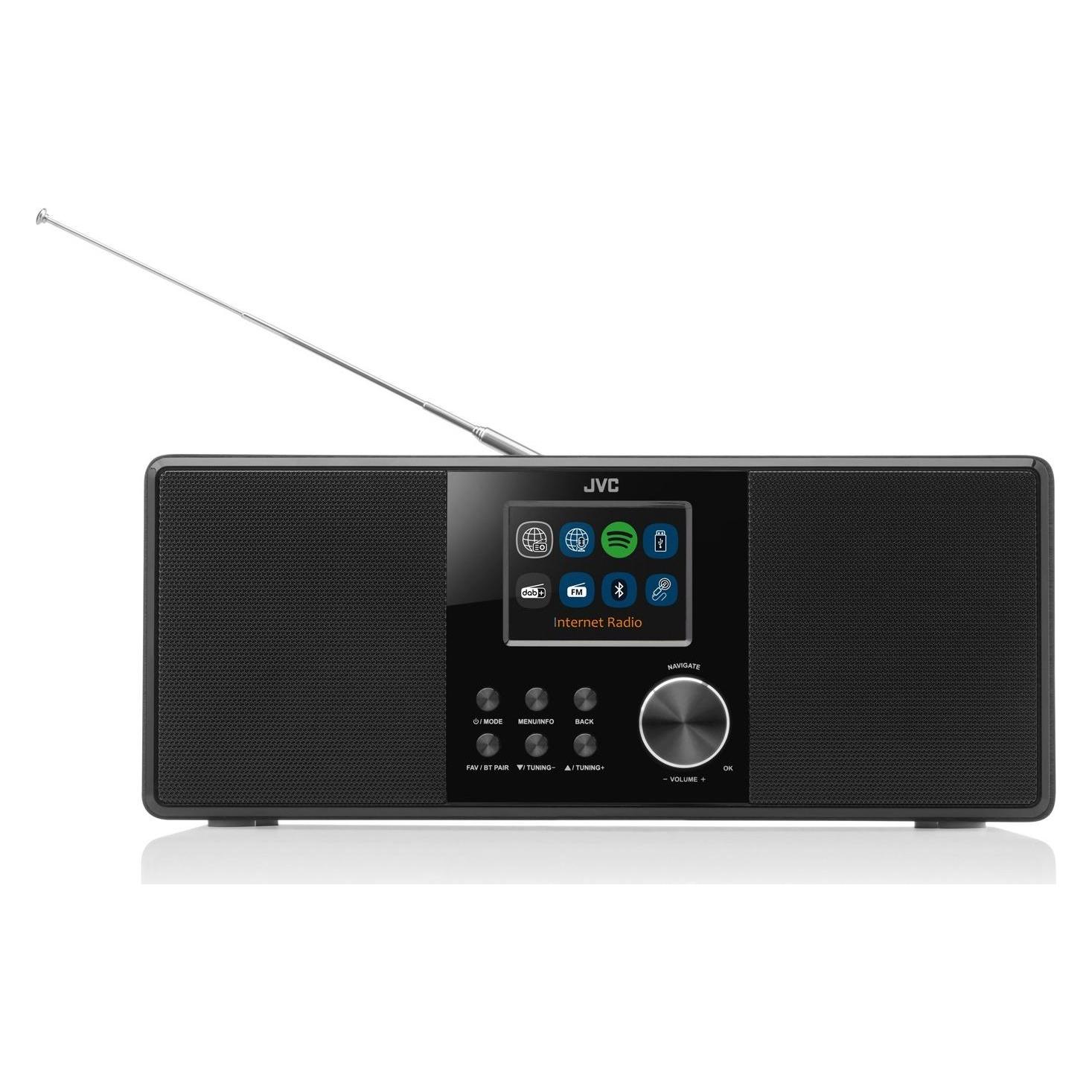 JVC RAE981B (AM, DAB, DAB+, FM, Bluetooth, WLAN) (RAE981B)