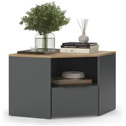 Vicco, TV Möbel, Lowboard Wido, Anthrazit/Sonoma, 68 cm (68 x 68 x 50 cm)