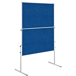 Legamaster Moderationstafel »ECONOMY« Filz klappbar blau, 194 cm