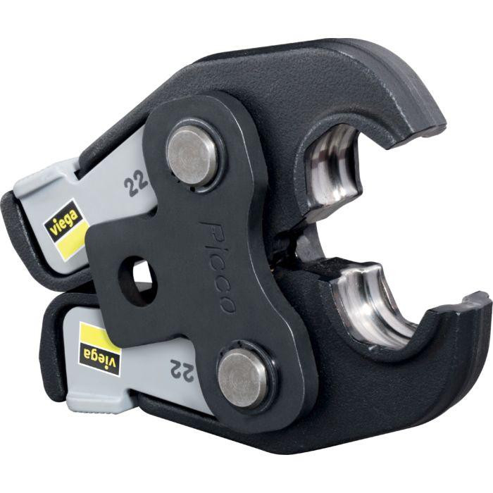 Viega Picco Pressbacke 735418 28mm, Stahl phosphatiert, Schnappfunktion
