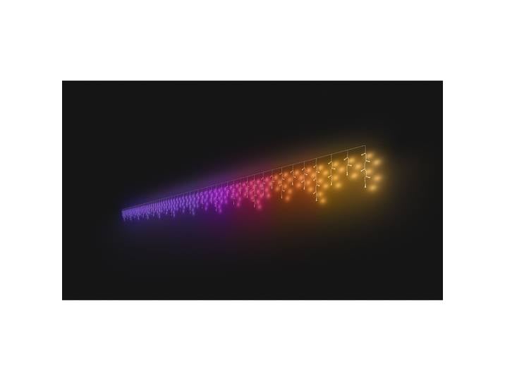 Philips Hue Festavia Eiszapfen-Lichterkette 8.5m, 250 LED - Farbe: Transparent - LED - Material: PVC- LED Energiesparlampe