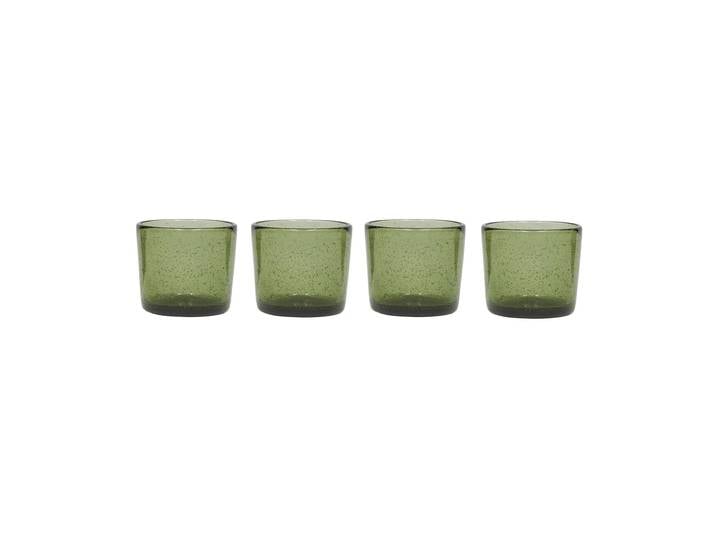 OYOY Verres à boire Kuki, lot de 4 Vert
