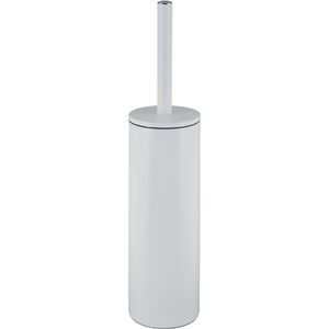 Spirella WC-Bürste Akira Toilettenbürste, weiß, mit Kunststoffborsten & Stahl-Bürstenhalter