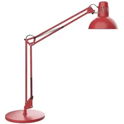 MAUL LED Tischleuchte MAULstudy mit Standfuß E27, rot