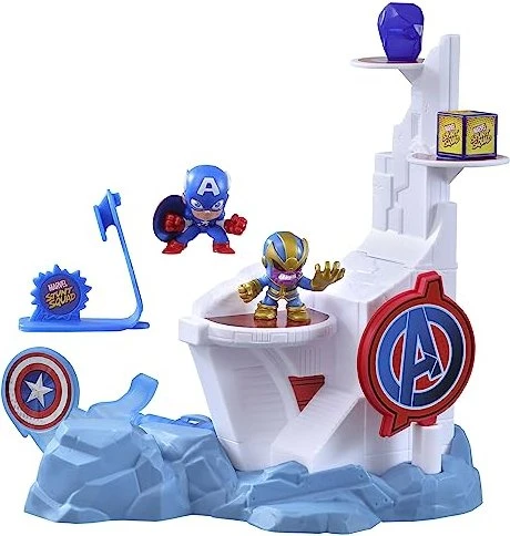 Marvel Stunt and Squad Kapitán Amerika vs. Thanos Spielset