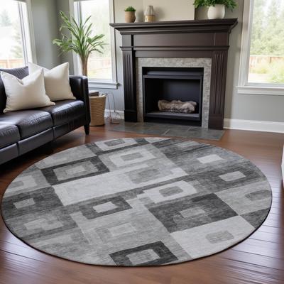 Addison Rugs Premium Washable Super Soft Blocky Contemporary Mayfield Rug