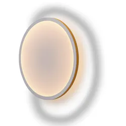 Muuto Calm LED Wandleuchte, Ø 90 cm, orange