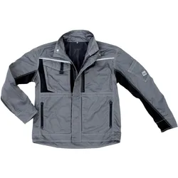 Excess,  Arbeitsjacke Champ, Gr. XL, grau/schwarz (S, XXL)