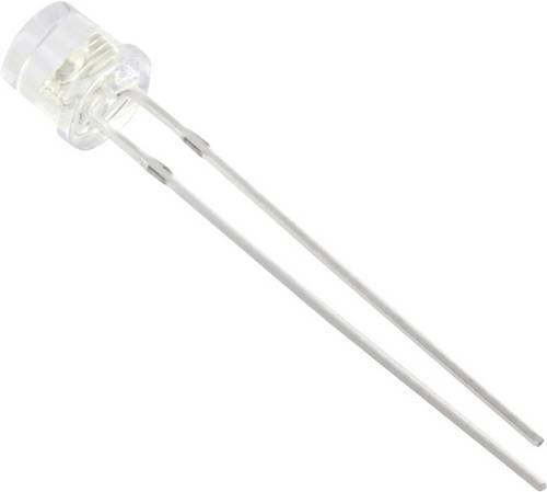 TRU Components 1577485 LED bedrahtet Gelb Zylindrisch 5mm 400 mcd 90° 20mA