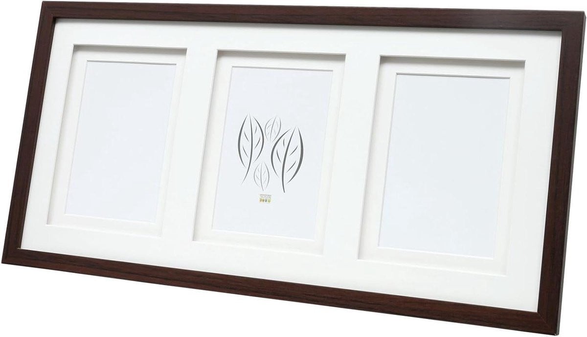 Houten Galerij Lijst Fotolijst Set Bruin - 15 x 20 cm