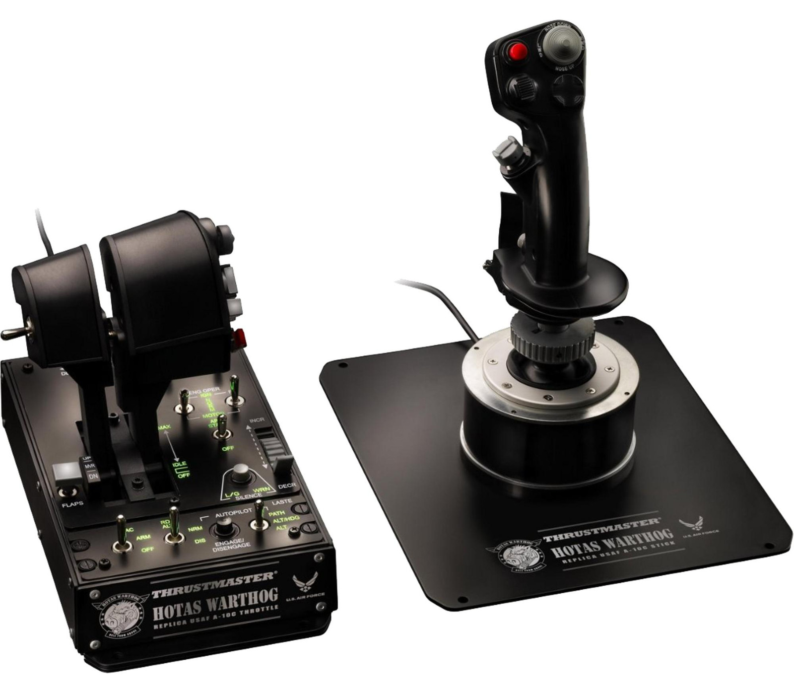 Thrustmaster HOTAS Warthog joystick en gashendel voor PC