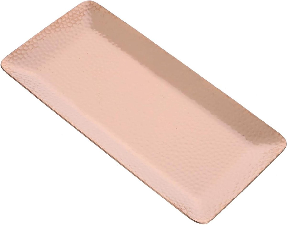 Dienblad RVS Sleutelbakje voor Sieraden - Rosé Goud - 15 cm