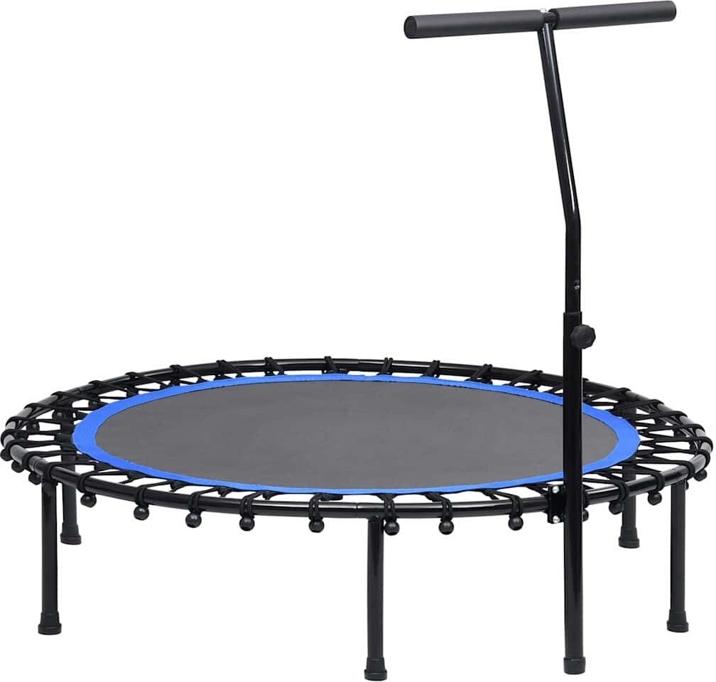 vidaXL Trampoline de fitness avec poignée et coussin de sécurité 122cm